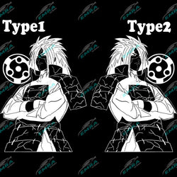 Japanese Anime Sticker Boy Sticker For Car Stickers Decoration Side Hood External Accessories Cartoon Die Cutting Vinyl Decals (ONLINE ORDER ONLY)