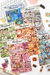 1Piece Showa Memories Series Cute Sticker for Phone Camera Luggage Journal Sticker Kawaii Decoration Sticker Gift (ONLINE ORDER ONLY)
