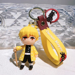 Demon Slayer Keychains: Cute Anime Car & Bag Pendant Accessories (ONLINE ORDER ONLY)