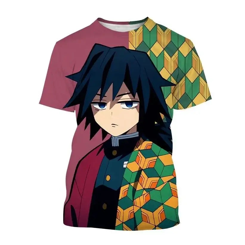 Demon Slayer Nezuko Shinobu T-shirt 3D Fashion Print (ONLINE ORDER ONLY)