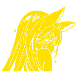 Japanese Anime Car Sticker Window Decoration Beautiful Girl Stickers Laptop Computer Auto Parts Vinyl Decal (ONLINE ORDER ONLY)