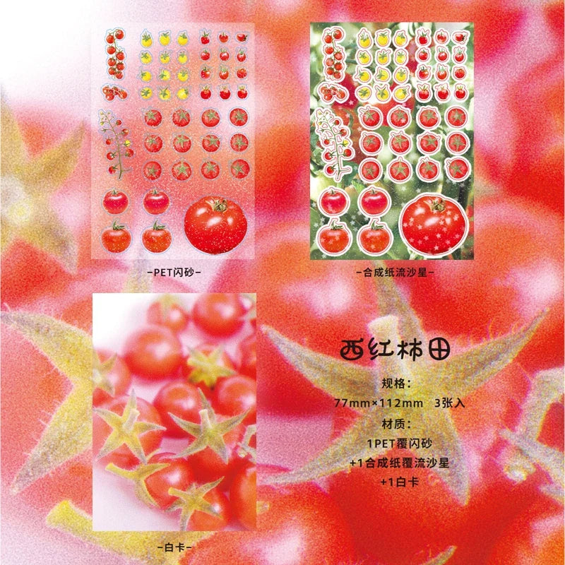 Y2K Japanese Sticker 8 Style Glitter Cute Sticker Phone Case Notebook Scrapbooking DIY Decorative Stickers Collage Material (ONLINE ORDER ONLY)