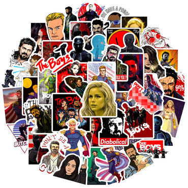 10/30/50PCS TV Show The Boys Sticker Packs (Online Order Only)