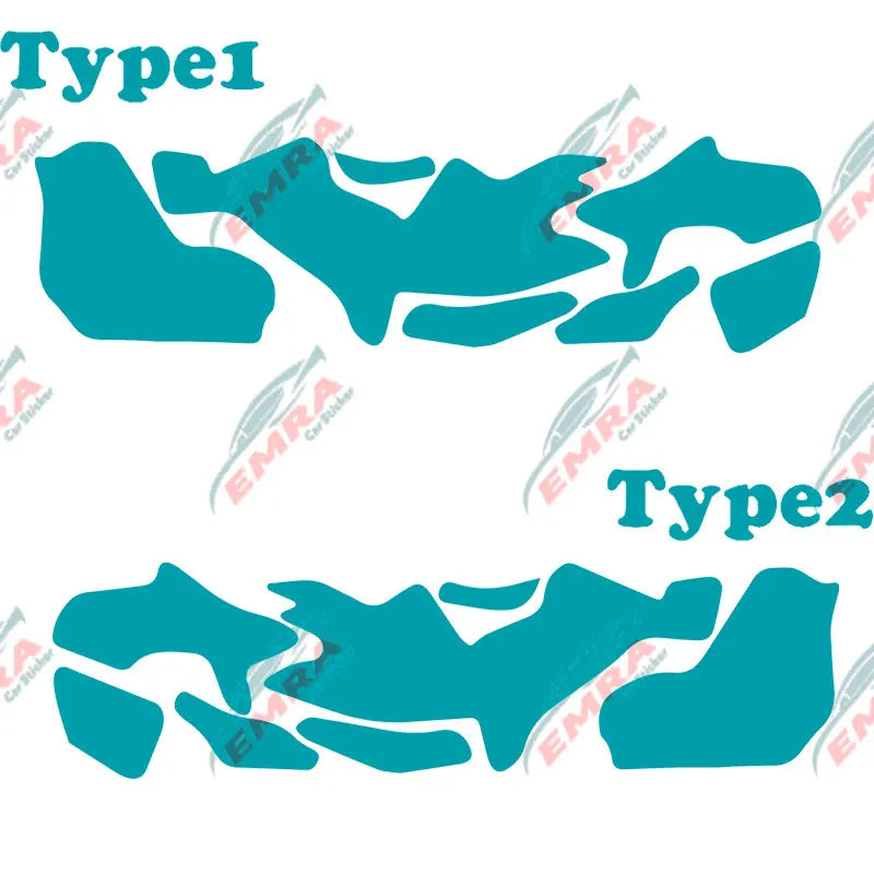 Universal Sticker For Car Camouflage Stickers External Accessories Decoration Door Racing Sports Style Die Cutting Vinyl Decals (ONLINE ORDER ONLY)
