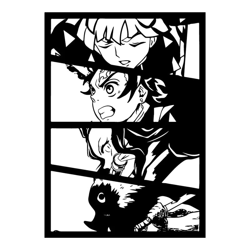 Japanese Anime Ghost Squad for Car Sticker Decoration Car Side Door Anime Sticker External Accessories Waterproof Vinyl Decals (ONLINE ORDER ONLY)