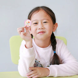 100-500 Pcs 1inch/2.5cm Animal Good Job Cool Stickers Roll for Envelope Praise Reward Student Work Label Stationery Seal Lable (ONLINE ORDER ONLY)