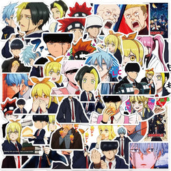 Mashle: Magic and Muscles Anime Stickers (50pcs) for Laptop, Phone, Car, Notebook, Water Bottle, Fridge (Online Order Only)