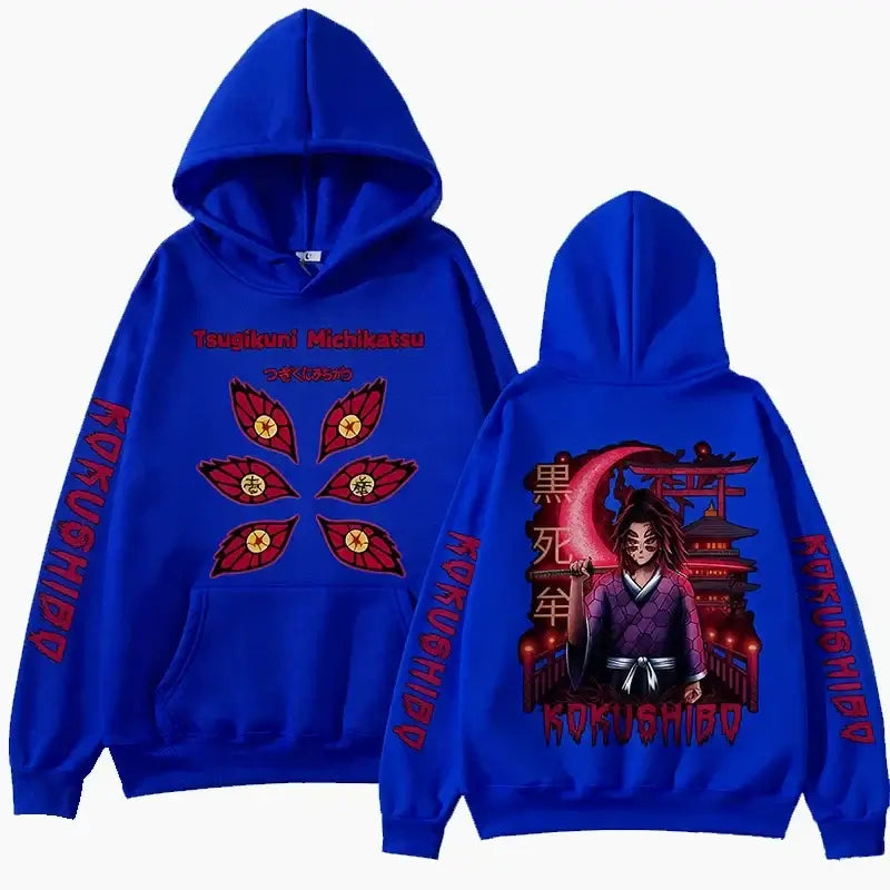 Demon Slayer Hoodie: Harajuku Fleece Streetwear Pullover (ONLINE ORDER ONLY)