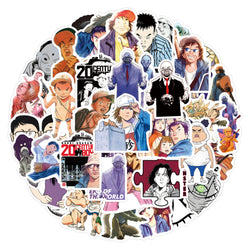 20th Century Boys Anime Stickers Waterproof Laptop Phone Luggage Car Bike Decals (Online Order Only)