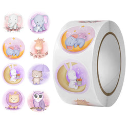 100-500PCS Cute Reward Stickers for School Encouragement 1inch Paper Decoration Teacher Student Family Scrapbooking Stickers (ONLINE ORDER ONLY)