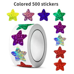 500 Holographic Venus Stickers Roll - Reward, Crafts, Classroom Supplies (ONLINE ORDER ONLY)