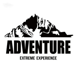 Motorcycle Sticker Adventure Explore Mountain Car Decal Moto Auto Stickers Funny JDM  Car Sticker (Online Order Only)