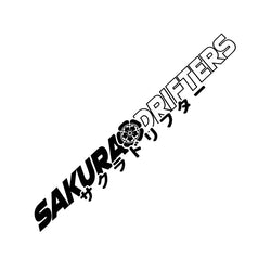 Sakura Drifters JDM Sticker for Car Window Decoration Sticker Front Windshield External Accessories Waterproof Vinyl Decals (ONLINE ORDER ONLY)