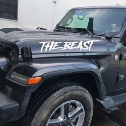 THE BEAST Stickers, For Car,Automobile,Motorbike,Trucks,Windows,Bumper,Waterproof Vinyl Decal (ONLINE ORDER ONLY)