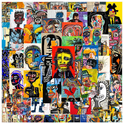 Abstract Poster Stickers for DIY Decor - 10/25/50pcs (Online Order Only)