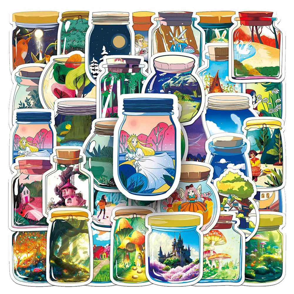 Cartoon Stickers Pack for Phone Laptop Luggage Skateboard Kids Gift (ONLINE ORDER ONLY)