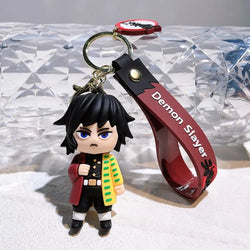 Demon Slayer Keychains: Cute Anime Car & Bag Pendant Accessories (ONLINE ORDER ONLY)