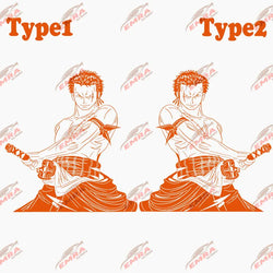 Japanese Anime Car Sticker Cartoon Character External Accessories Big Picture Sports Style Die Cutting Vinyl Decals (ONLINE ORDER ONLY)