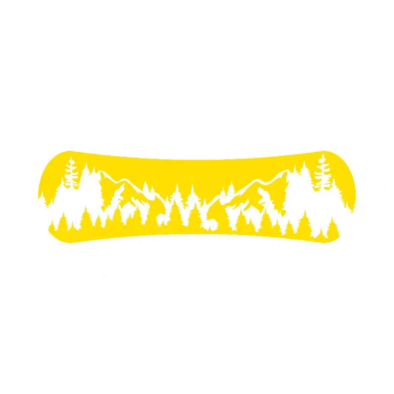 Snowboard For Car Sticker Computer Laptop Stickers Accessories Decorations Bumper Window Die Cutting Vinyl PVC Decals (ONLINE ORDER ONLY)