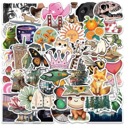 Cartoon Graffiti Stickers Pack for Luggage, Guitar, Fridge, Laptop, Kids Decals (ONLINE ORDER ONLY)