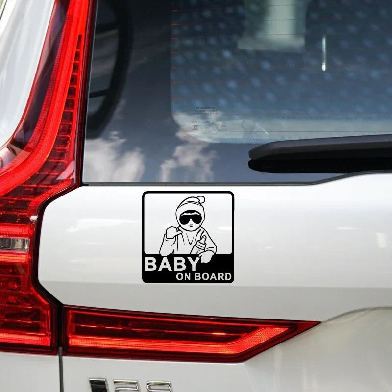 “BABY ON BOARD”Stickers，cute&funny stickers for your cars trucks and motorcycles if you have a baby！ (ONLINE ORDER ONLY)