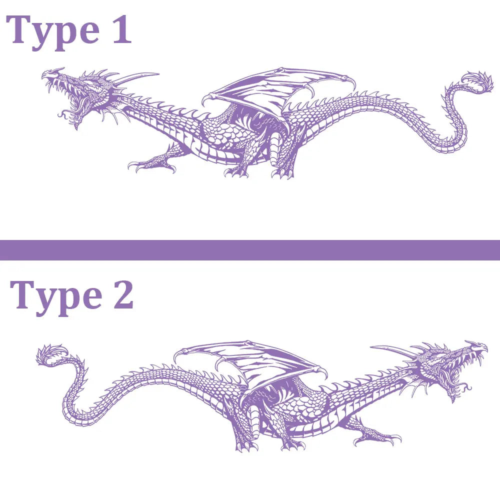 Anime Detachment Car Stickers Beasts And Dragons Picture Decoration Body  Movement Style Die Cutting Waterproof PVC Vinyl Decals (ONLINE ORDER ONLY)