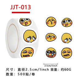 500pcs Little Yellow Face Stickers for Kids School Teacher Reward Sticker Party Decor Small Business Label Scrapbooking Stickers (ONLINE ORDER ONLY)