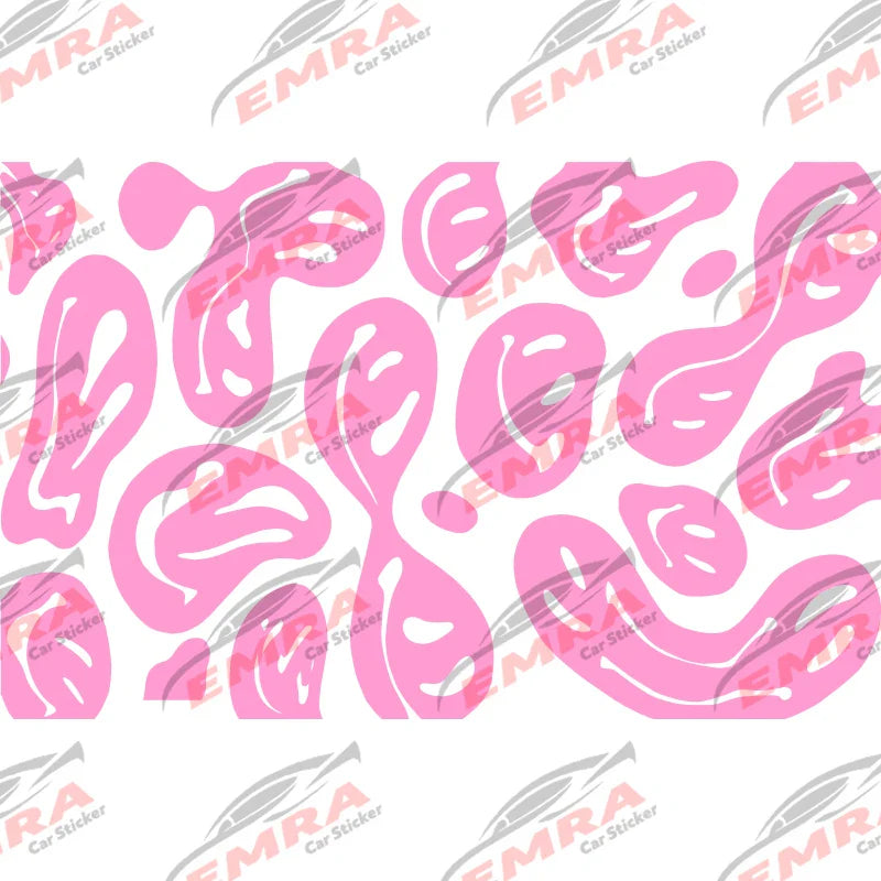 Ghost Car Sticker for Triangle Window Decoration External Accessories Die Cutting Waterproof Vinyl Decal Apply All Vehicles (ONLINE ORDER ONLY)