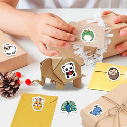 100-500pcs Animals Pandas Cartoon Graffiti Stickers DIY Phone Guitar Laptop Notebook Suitcase Waterproof Sticker Kids Toy (Online Order Only)
