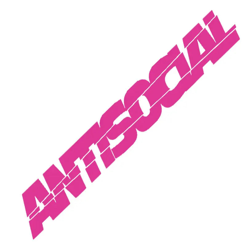 JDM Car Sticker Revenge Nightrnner Antisocial Misunderstood Exterior Accessories Windscreen Banner Competition Decoration Decals (ONLINE ORDER ONLY)