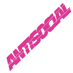 JDM Car Sticker Revenge Nightrnner Antisocial Misunderstood Exterior Accessories Windscreen Banner Competition Decoration Decals (ONLINE ORDER ONLY)