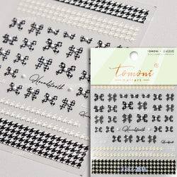 Purple Gold Silver Bowknot Cherry Fruit Cute Ribbon Tie Line Delicate 3D Adhesive Nail Art Stickers Manicure Decals Wholesale (Online Order Only)
