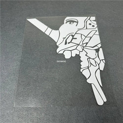 Car Stickers for Mobile Suit Robot EVA Head Decal Auto Side Body Window Vinyl Text Decoration Applique (ONLINE ORDER ONLY)
