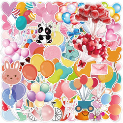 Balloon Animal Stickers 10/30/50pcs Party Decoration Kawaii Wall Decals DIY Phone Notebook Fridge Suitcase (ONLINE ORDER ONLY)