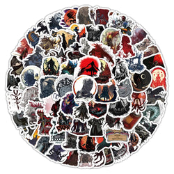 10/30/50/103PCS Bloodborne Cartoon Stickers Game Graffiti Decals Kids Toy Scrapbook Luggage Laptop Phone Car Bike Skateboard (ONLINE ORDER ONLY)