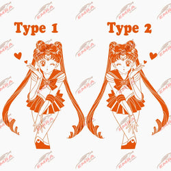 Anime Sticker For Car Sticker Maiden Whole Body Decoration External Accessories Waterproof  PVC Vinyl Decals (ONLINE ORDER ONLY)