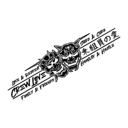 JDM Car Sticker Love Skull for Windshield Banner Decoration External Accessories Creative Sports Style Waterproof Vinyl Decals (ONLINE ORDER ONLY)