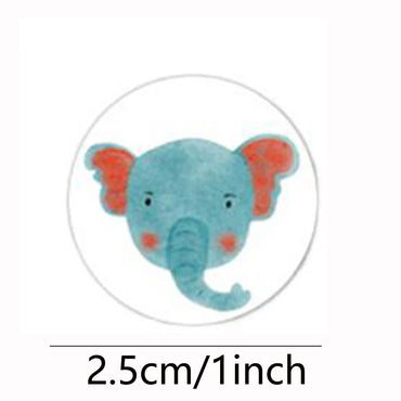 100-500pcs Reward Sticker Cute Cartoon Animals Scrapbooking Sticker for Teacher Encourage Supplies Children's Lables (ONLINE ORDER ONLY)