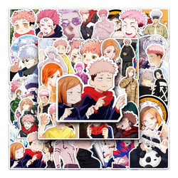 MINISO Jujutsu Kaisen Graffiti Stickers Pack for Laptop, Suitcase, Skateboard (Online Order Only)