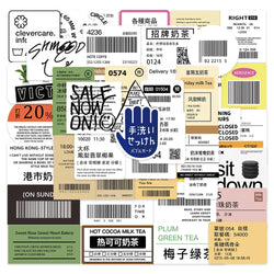 Funny Drink Label Stickers Decals Waterproof for Notebook Phone Skateboard Bottle Bike (Online Order Only)