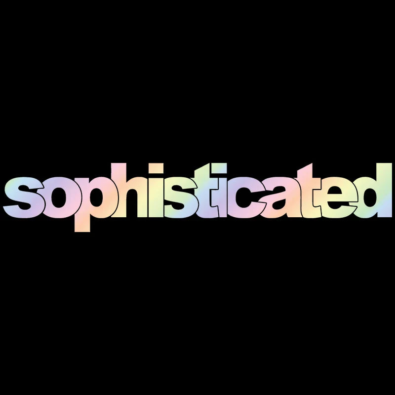 Sophisticated Text Individuation for Car Sticker Decoration Windshield Banner External Accessories Waterproof Vinyl Decals (ONLINE ORDER ONLY)