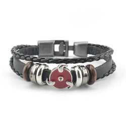 Anime Woven Cowhide Bracelet – Multilayer Buckle Gift (ONLINE ORDER ONLY)