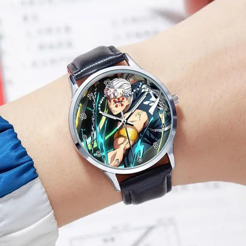 Demon Slayer Watch: Muichirou & Rengoku Business Timepiece (ONLINE ORDER ONLY)