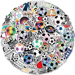 Graffiti Soccer Stickers 10/50/100pcs for Phone Helmet Laptop Skateboard (ONLINE ORDER ONLY)