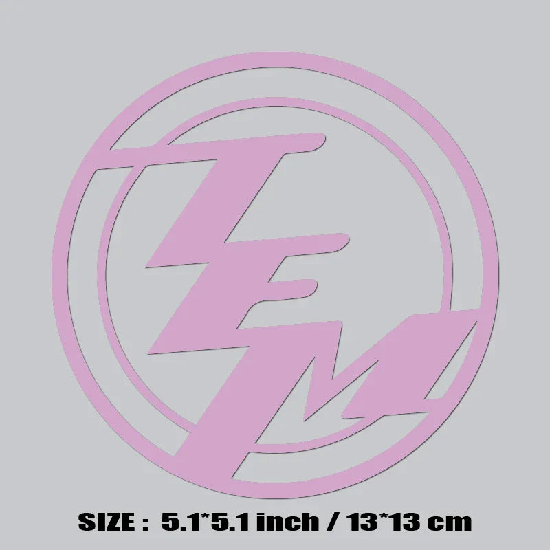"TEM" EVENT MODEL LOGO DECAL,MAKE YOUR CAR BECOME 1:1 EVENT MODEL TOY!Creative&funny decal with high quality sticker for cars！ (ONLINE ORDER ONLY)