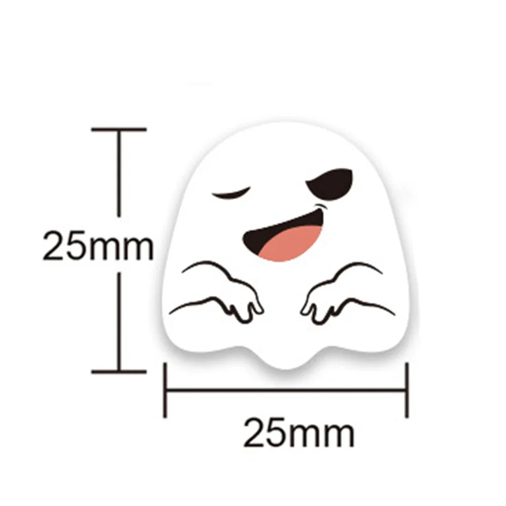 100-500pcs Halloween Sticker Sealing Label Stickers Adhesive Sticker For Gifts Handmade Envelope DIY Stationery Stickers (ONLINE ORDER ONLY)