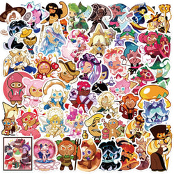 10/30/50PCS Cookie Run Kingdom Stickers Toys Skateboard Guitar Computer Skateboard Cup Desk Cartoon Cute Creative Graffiti Toy (ONLINE ORDER ONLY)