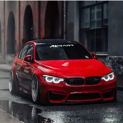 Japanese Style Car Front Window Sticker For JDM Street Racing Windshield Auto Stickers Decals Decor (ONLINE ORDER ONLY)