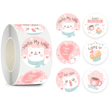 100-500pcs Cute Reward Stickers for Kids Children Kindergarten School Encouragement Students Games Toy Animals Stationery Labels (ONLINE ORDER ONLY)