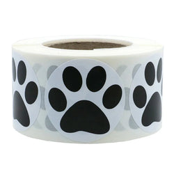 500Pcs Round Dog Paw Print Thank You Label Stickers Used for Shipping and Mailing Box Seal Labels Decorative Gifts Stickers (ONLINE ORDER ONLY)